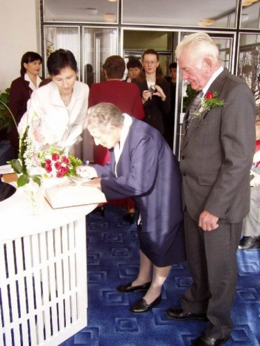 Zlatá svatba Ševčíkovi - 15.10.2005